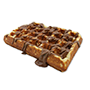 Gofre con Nutella, Nata o Sirope