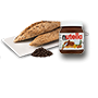 Nutella + virutas de chocolate