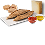 Tomate + atún + queso