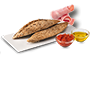 Tomate + jamón de york