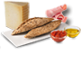 Tomate + york + queso