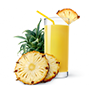 Zumo de Piña o Melocotón